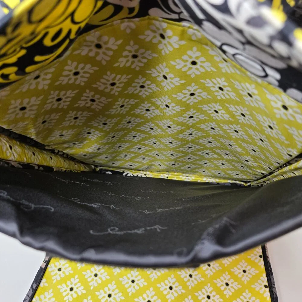 Vera Bradley Baroque Quilted Laptop Bag Checkpoint Friendly Bi-Fold Commuter